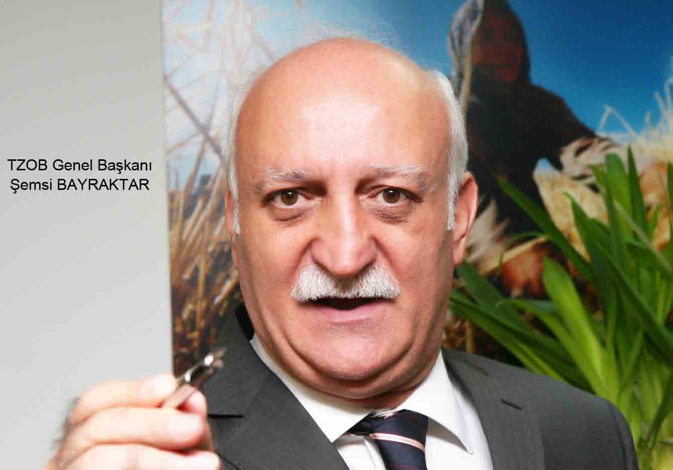 SÖYLEŞI TZOB Genel Başkanı Şemsi BAYRAKTAR: Üretimin Sürdürülebilirliği Açısından Sektöre Yapılan Destekler Artmalı Türk tarımının 2014 karnesini, 2015 yılı beklentilerini ve gündemdeki konuları