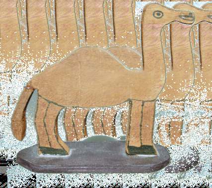 DEVE DEVE CAMEL BEKİR XELEF Bu deveyi de ahşap üzerine çizdim.