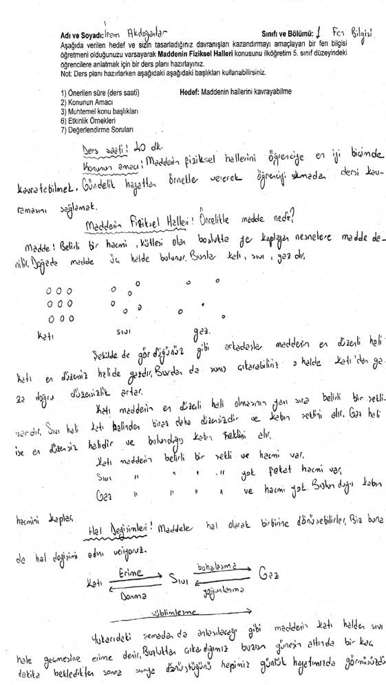 ÖZDEN / The Effect of Content Knowledge on