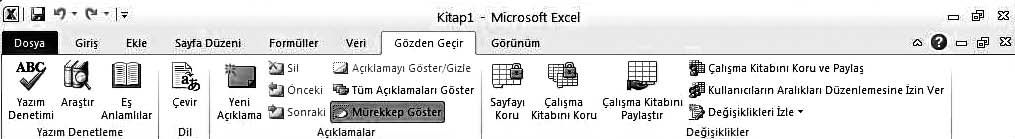 4. Ünite - Ofis Yaz l mlar -Hesap Tablosu Programlar 95 Anahat grubu: Hücre aral klar n grupland rma ve oluflturulan grubu çözme Seçili hücrelere otomatik alttoplam ve toplam ekleyerek iliflkili veri