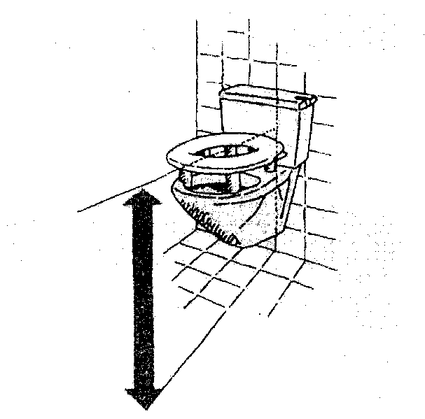 Sağlık Kurumlarında Özürlü Bireyler İçin Ulaşılabilirlik Temel Bilgiler Rehberi Açıklama 1- En az 150 cm 2- En az 60 cm 3- En az 150 cm 4- En az 140 cm 5- En az 122 cm 6- En az 150 cm 7- En az 46 cm