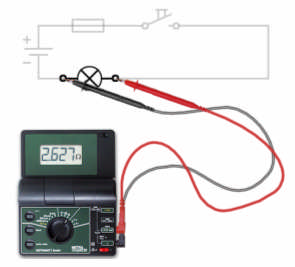 1.4.3. Ohmmetre Şeki1 1.33 Ohm metrelerde skala, voltmetre ve ampermetrelere göre ters taksimatlandırılmıştır. Ayrıca skala taksimatları eşit aralıklı değildir.