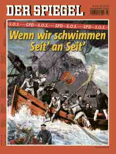 tasarımlarıyla sınırları çizilerek ele alınacak. Spiegel dergisi 22 Ekim 2007 sayısında kışkırtıcı bir kapak resmi kullandı: Spiegel: Sayı 43 / 2007, kaynak: www.spiegel-online.de, 22.10.