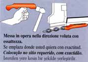 Morsetti di trazione autoserranti senza bulloni Pinzas de tiro auto ajustables sin tornillo Alicates de tracção de auto-aperto sem cavilha Cıvatasız otomatik sıkılan çekme kıskaçları AEK 428 Morsetto