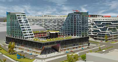 Trios 2023 sanayi blokları ise hem altyapı hem de görünüm olarak plazalarla yarışabilecek bir anlayışla tasarlandı.