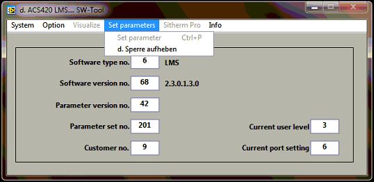 Bu seviyeye geldiğinizde Set Parameters sekmesinde eğer LMS14 kazan kontrol kartınız 183 no lu hatada bulunuyorsa yeni