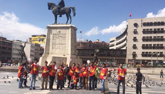 Gelmezseniz evinizden, işyerinizden zorla alırız diyerek acizliğini göstermiştir. Karakola giden ailelere çocuklarınıza dikkat edin.