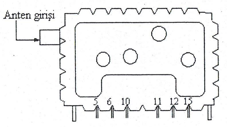 Tuner, anten soketinin bağlandığı yerde ve de genellikle ekranlanmıģ bir kapalı kutu içerisindedir. ġekil 1.39 da görüldüğü gibi: 1.4.1.2. Elektronik Ayarın Temel Ġlkesi ġekil 1.