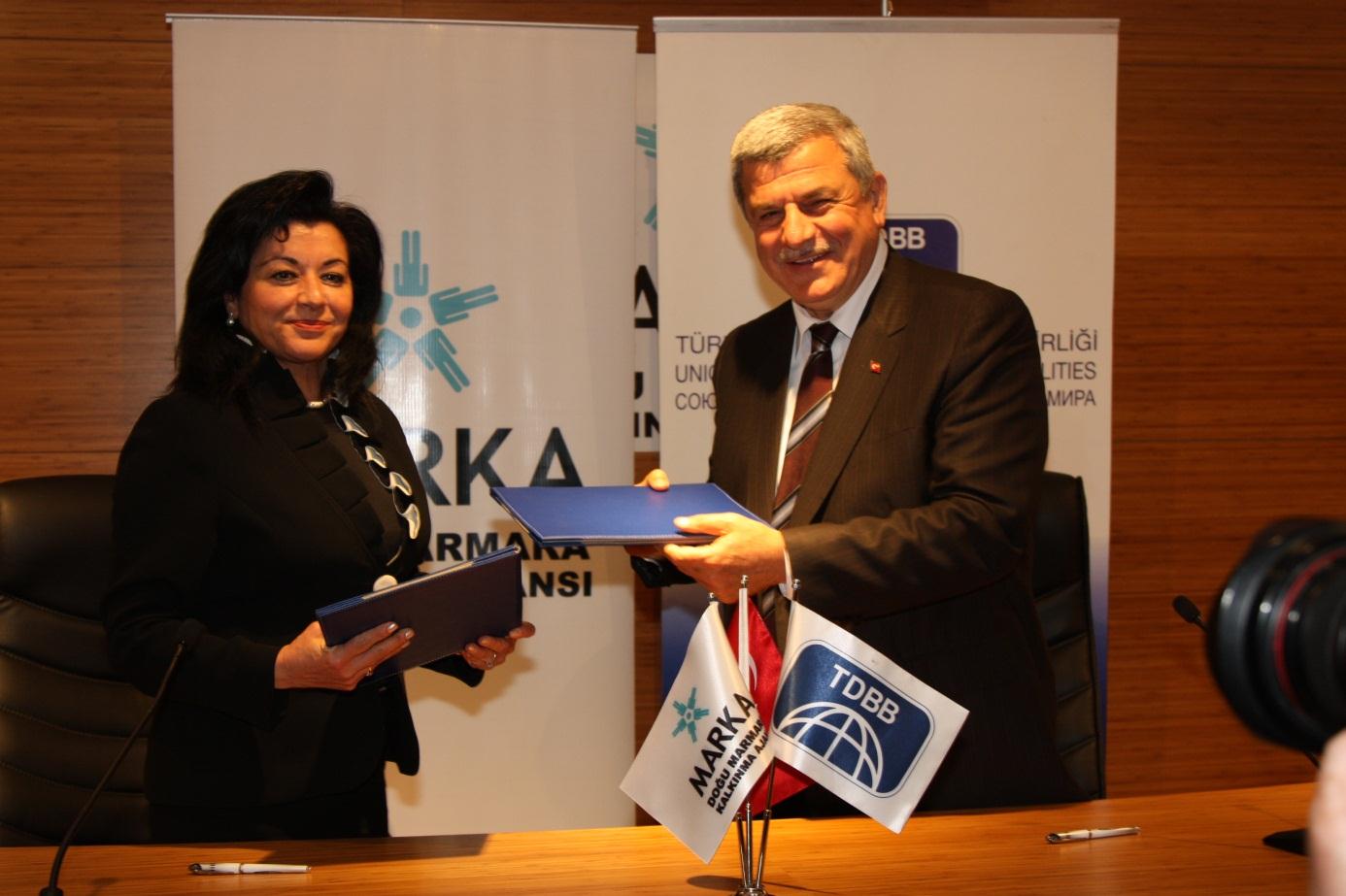 İşbirliği ağı çalışmaları kapsamında 25 Nisan 2012 tarihinde Uluslararası teşkilat statüsüne haiz olan Türk Dünyası Belediyeler Birliği (TDBB) ile Mutabakat Zaptı imzalanmıştır.