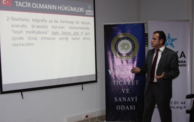 Bölgede 5 ilde 6 noktada toplam 313 kişinin katılımıyla Yeni Türk Ticaret Kanunu