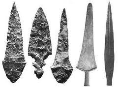 Tunç ve Demir Çağı Milattan önce 3500 ile 1200 yıllarını kapsayan bu devirde gereçler bronz ve demir metalinden yapılmıştır.