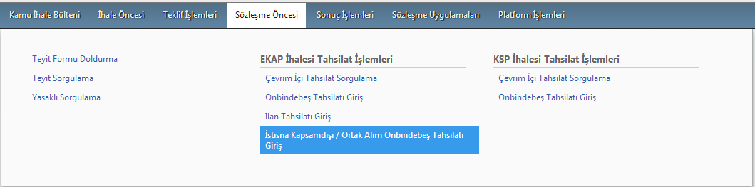 Teyit işlemleri tamamlandıktan sonra, Kanun un 53-j maddesine göre sözleşme bedeli onbindebeş tahsilatı