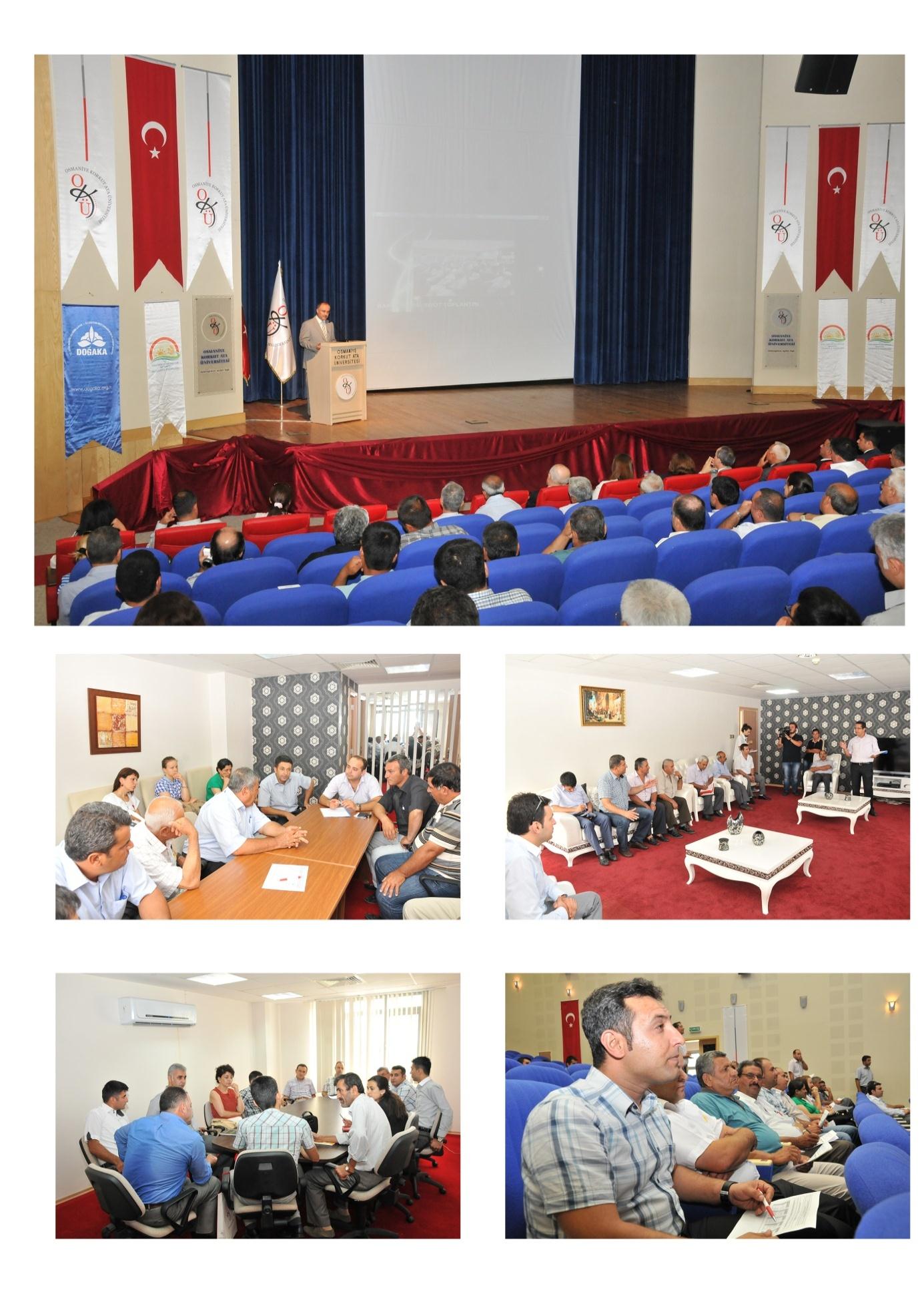 Osmaniye Merkez SWOT Toplantısı-08 Temmuz 2013-OKÜ Büyük Amfi