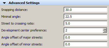 Advanced Settings (İleri Düzey ayarlar) Algoritma davranışını ve algoritma kısıtlamalarını belirler.