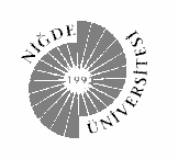 Niğde Üniversitesi Mühendislik Bilimleri Dergisi, Cilt 7 Sayı1-2, (2003), 15-29 NİĞDE MEKEZİNDE YOL TRAFİK GÜRÜLTÜSÜ VE GÜRÜLTÜDEN ETKİLENME SEVİYELERİ L. GÜREMEN 1 ve C. T. ÇELİK 2 1 Niğde Üniversitesi Müh-Mim.