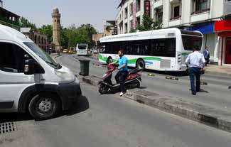 8 Şanlıurfa BRT Yol Güvenliği ve Erişilebilirlik İnceleme Raporu 3. YOL GÜVENLİĞİ VE ERİŞİLEBİLİRLİK İNCELEME ÇALIŞMASI Şanlıurfa BRT Sistemi toplam 17 kilometre ve 15 duraktan oluşmaktadır.