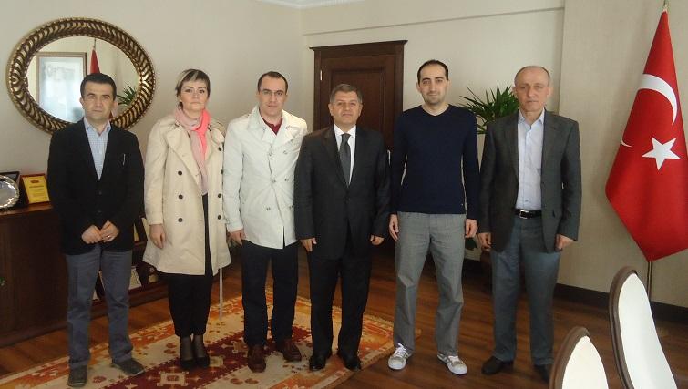 Şekil 16: Bodrum Kaymakamı Sayın Mehmet GÖDEKMERDAN a gerçekleştirilen ziyaret Bodrum ziyaretleri kapsamında Bodrum Belediyesi ile görüşmeler yapılmıştır.