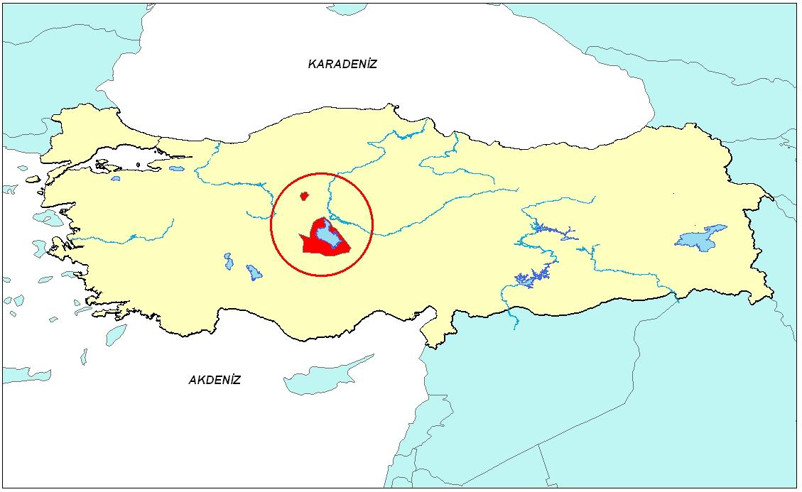 ANKARA Ankara İli - ÖÇKB Alan Dağılımı (km) 95% Ankara İli Tuz Gölü ÖÇKB(Ankara) Gölbaşı