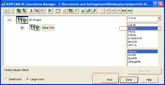 Adım: Operations Manager komutuyla Manager penceresi açılır. Şekil 3.4.