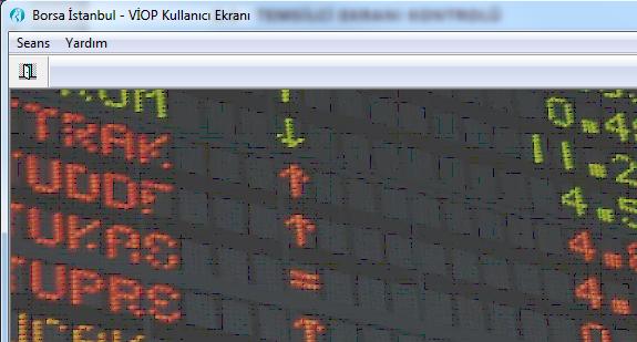 2.2.2 İşlem Sistemi ne Bağlanma İşlem Sistemi ne iki şekilde bağlanılabilir: Bağlanma Kutucuğunu Kullanarak Bağlanma Program çalıştıktan sonra aşağıdaki