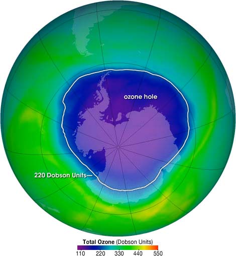 Şayet, Kuzey kutbundaki ozon incelmesi, büyüklük olarak güney kutbunda görülen incelmeye benzerse, kuzey yarım kürede 700 milyonun üzerinde insan, yabani hayat ve bitkiler güneşin zararlı ultraviyole