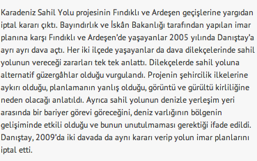 Öte yandan, Yeşil Yol Projesi nin taşıyıcı ve uygulayıcı konumundaki kurumunun DOKAP olduğu, projeye ait bütçenin DOKAP vasıtasıyla il özel idarelerine aktarıldığı anlaşılmaktadır.