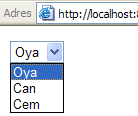 <%@ Page Language="VB" %> <script runat="server"> Dim ad as string= "Ali" Dim soyad as string="su" Sub Page_Load(obj as object, e as eventargs) Page.