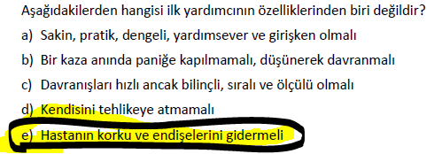 19-20-soru cevaplar acil hizmet zinciri halkalarından biri değildir?