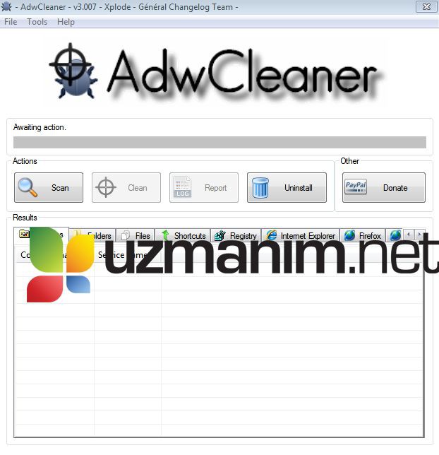 AdwCleaner indir adresinden indirdiğiniz AdwCleaner dosyasını (AdwCleaner.exe) iki kere tıklayın.