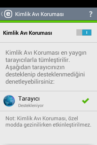 7. Kimlik Avı Koruması Kim lik a vi terimi, sosyal mühendisligi (kullanicilarin gizli bilgilerini elde etmek için kandirilmasi) kullanan bir suç eylemine karsilik gelir.