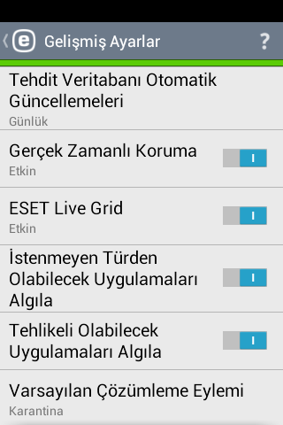 Tarama Günlükleri 4.3 Gelişmiş Ayarlar Tarama günlükleri bölümü, tamamlanan tarama görevleri hakkinda kapsamli veriler saglayan günlükler içerir. Daha fazla bilgiye bu bölümden 8 erisilebilir.