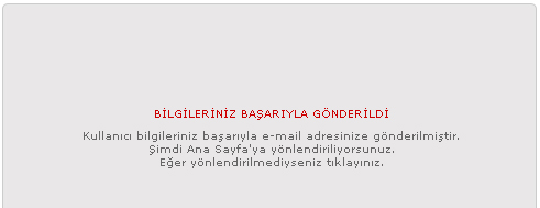 Siteden çıkmak istediğinde ise oturumu kapat bağlantısını kullanarak güvenli bir şekilde siteden ayrılmaktadır.