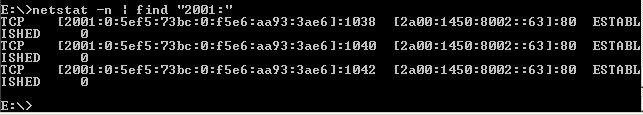 IPv6 Tünel Tam otomatik (6to4, Teredo) netsh interface ipv6 6to4 set relay 192.88.99.