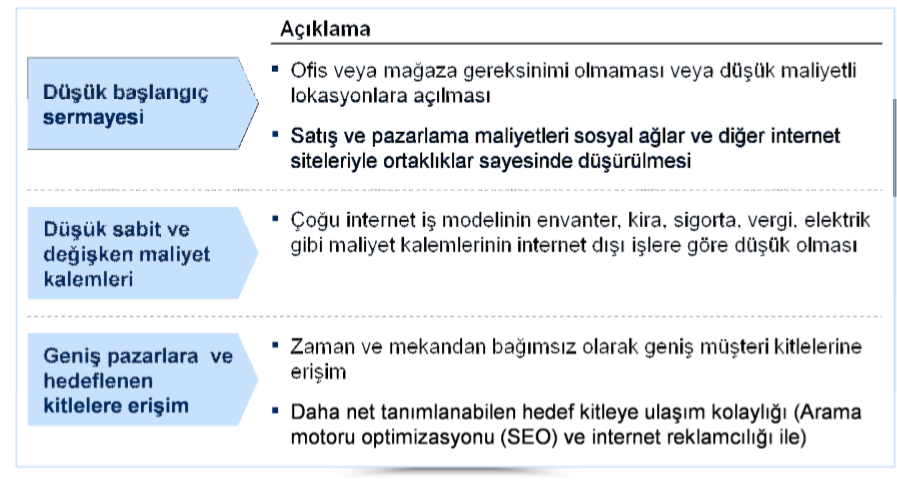 alanlardaki girişimcilere kıyasla çok daha hızlı ve daha az sermaye ile büyüme fırsatı elde ederler. 1.