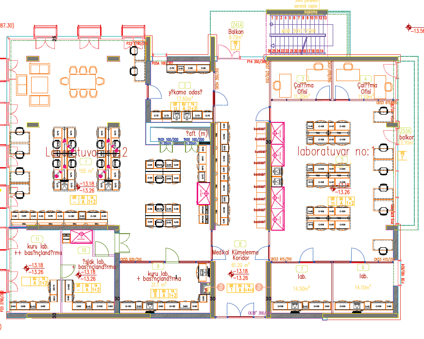 Joint WetLab Space for