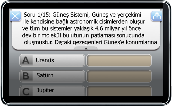 SIRALAMA Soru metninin tamamını okumak için bazen ekranı kaydırmanız gerekebilir. 1. Soru Panelini genişletmek için tıklayın. 2.