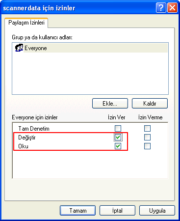 Kullanmadan Önce Hazırlık NOT: Aşağıdaki tanımlama Windows XP'nin bir ekran resmi örneğidir. Ayrıntılar işletim sisteminin tipine göre farklılık gösterir.