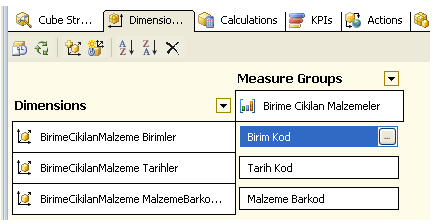 49 ġekil 5.10 Küp Boyut Değerlerinin Belirlenmesi ġekil 5.9 da Ģeçimi yapılan ölçüm tablolarından hesaplanması yapılması istenen değerler seçilir.