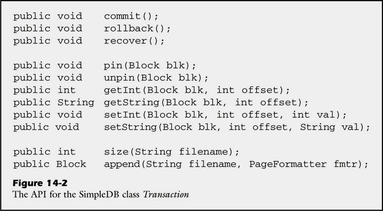 SimpleDB de Hareket Kullanımı Her bir JDBC istemci için bir Transaction sınıfı vardır. 1. kısım: hareketin sonlanması, geri sarması ve vt kurtarma 2.