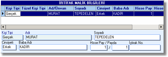 5. Aşama: Tapu kütüğünün irtifak hakları ve gayrimenkul mükellefiyetleri (taşınmaz yükü) sütunundaki tesciller elektronik ortama aktarılır, irtifak hakkı