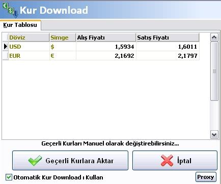 22.7. T.C.M.B. Kur Download Günlük olarak kurlarınızı, Merkez Bankası'nın sitesinden download edebilirsiniz. İşlem tercihinize bağlıdır.