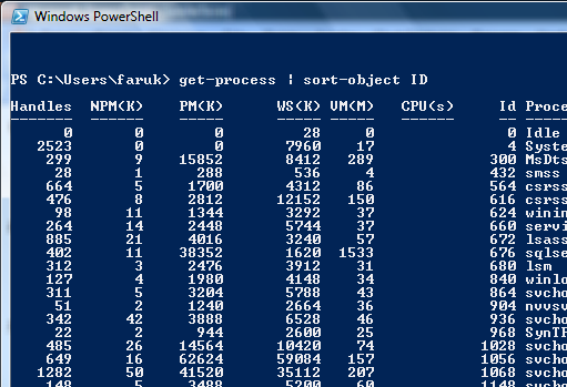 PowerShell PowerShell, yeni nesil Windows işletim sistemlerinde kullanılan bir shell ortamıdır.