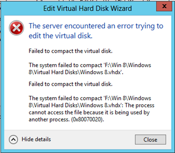 Compact Disk Virtual Hard Disk -03 Virtual Hard Disk Properties (Sanal hard Disk Özellikleri) ekranı açılacaktır.