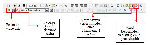 Bunlardan biri üstte görünen ve Word, Excel vb.