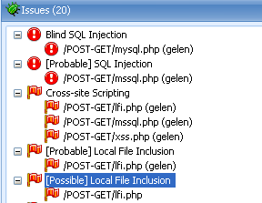 ThreatSentry Netsparker Netsparker tüm