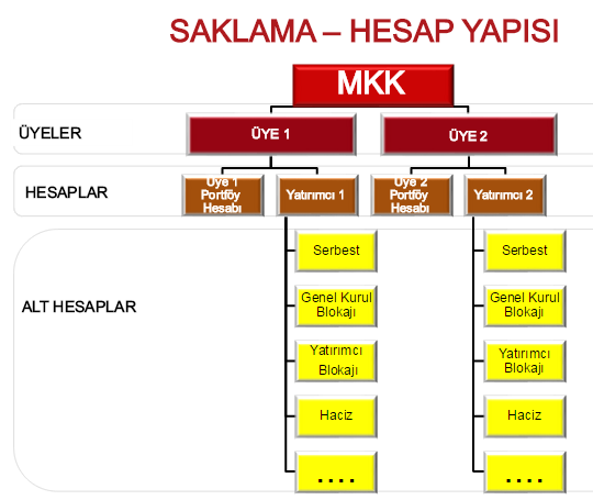 Şekil 6: MKK Nezdinde Üye-Yatırımcı Hesap İlişkisi 2.