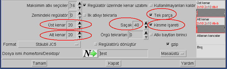 Şekil 196: Stäubli JC6 kontrolörü üzerinde tam ekran simülasyon ön görünümü 11.