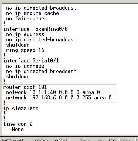 (OSPF Hello paketleri) Routing Protokollerden bahsederken bahsettigimiz konulardan biri de bazı protokollerin VLSM (Variable Length subnet Mask) destegi verirken bazılarının vermemsiydi.