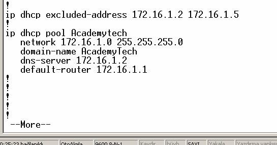 DHCP kullanmaktan vazgeçtigimiz andan itibaren DHCP hizmetini devre dışı bırakabiliriz. NETWORK ADDRESS TRANSLATĐON Internette gideceğimiz yeri bulmak için IP adresleri kullanırız.