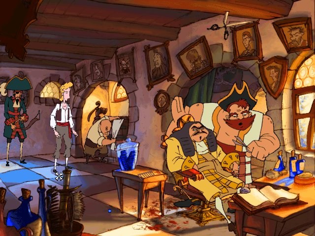 Efendim, zaten oyun tarihçesinde 1997-1998 yılları altın çağ olarak anılır ama o oyunlara zamanı geldiğinde değineceğim. Şimdi biz gelelim Guybrush Treepwood ve sevgilisi Elaine e.